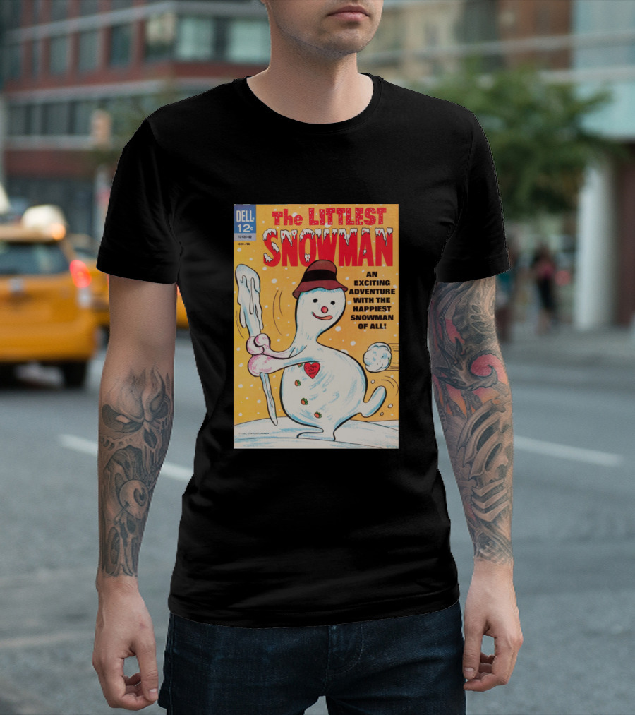 The Littlest Snowman Dell Comic 1956 Exciting Adventure with the Happiest Snowman T-Shirt
