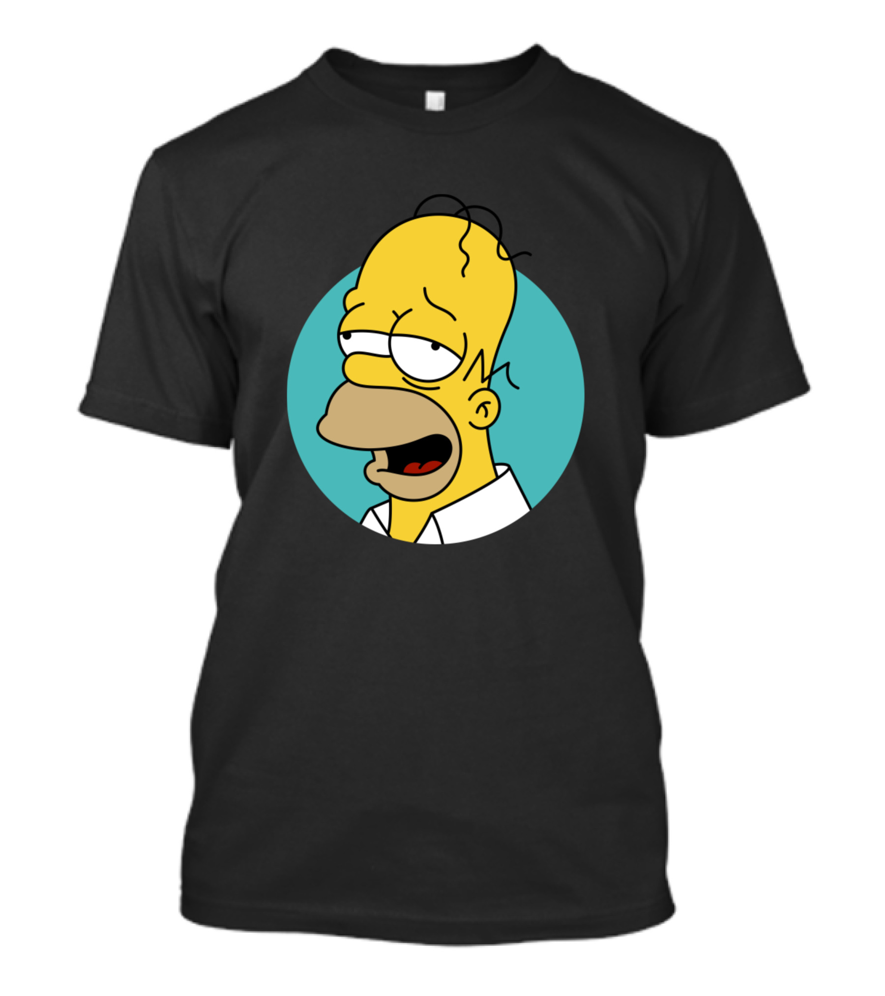 Drunk Face Homer Simpson The Simpsons T-Shirt