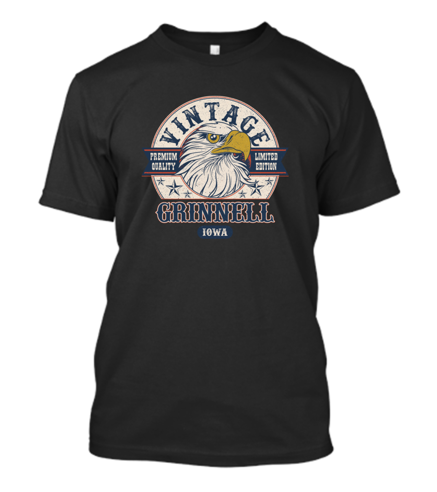 Vintage Grinnell Iowa Eagle T-Shirt