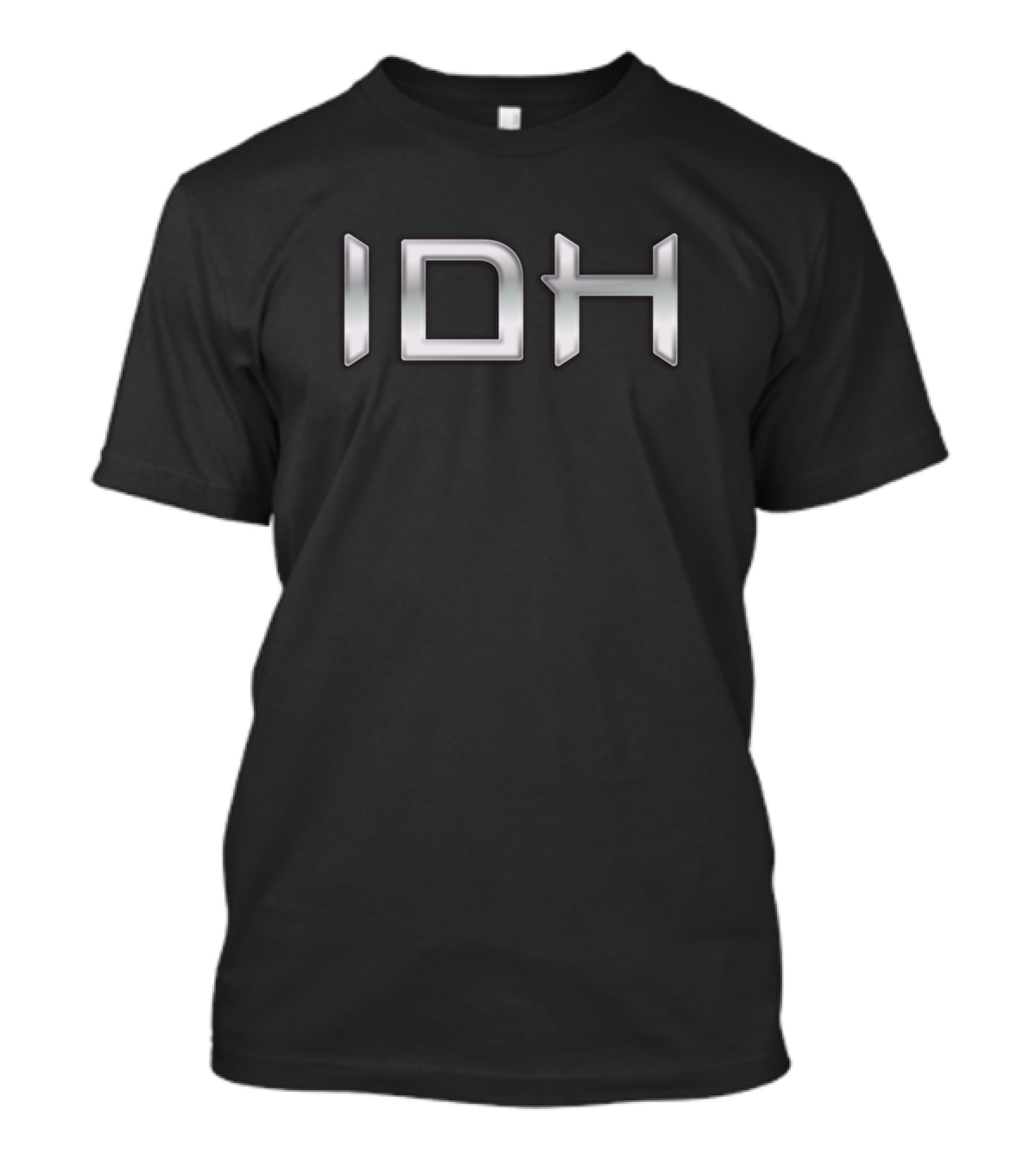 IDH Metallic Sci-Fi Font T-Shirt