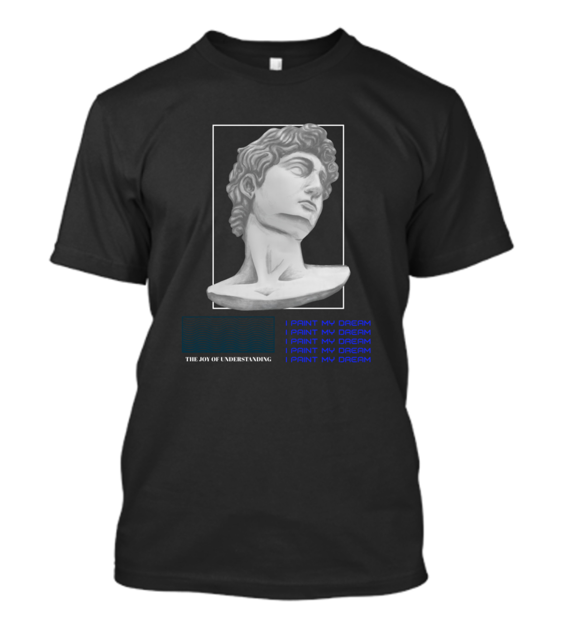 Modern Sculpture Aesthetic Dreamer Joy Of Understanding T-Shirt