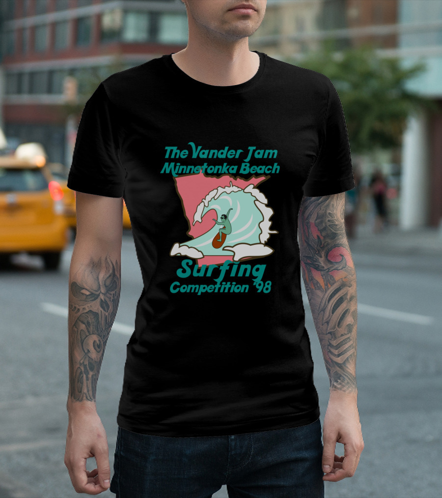 The Vander Jam Minnetonka Beach Surfing Competition '98 T-Shirt