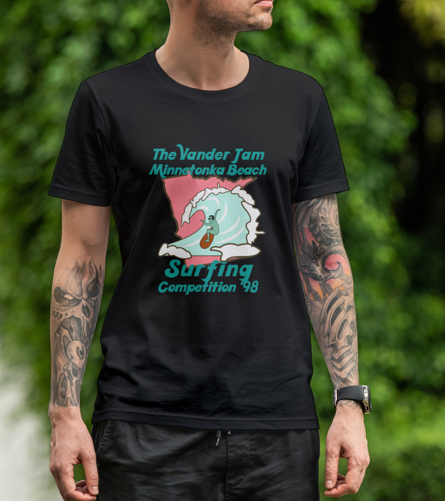 The Vander Jam Minnetonka Beach Surfing Competition '98 T-Shirt