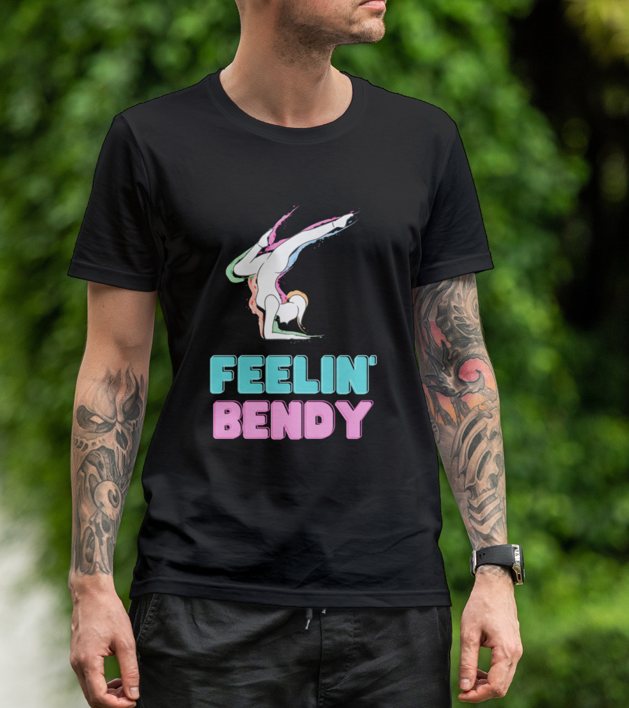 Feelin' Bendy Yoga Namaste Meditate T-Shirt