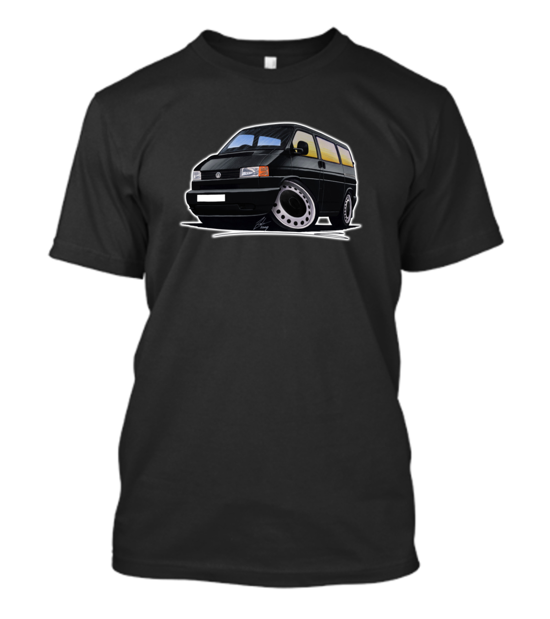 VW T4 Camper Van Custom Illustration Classic T-Shirt