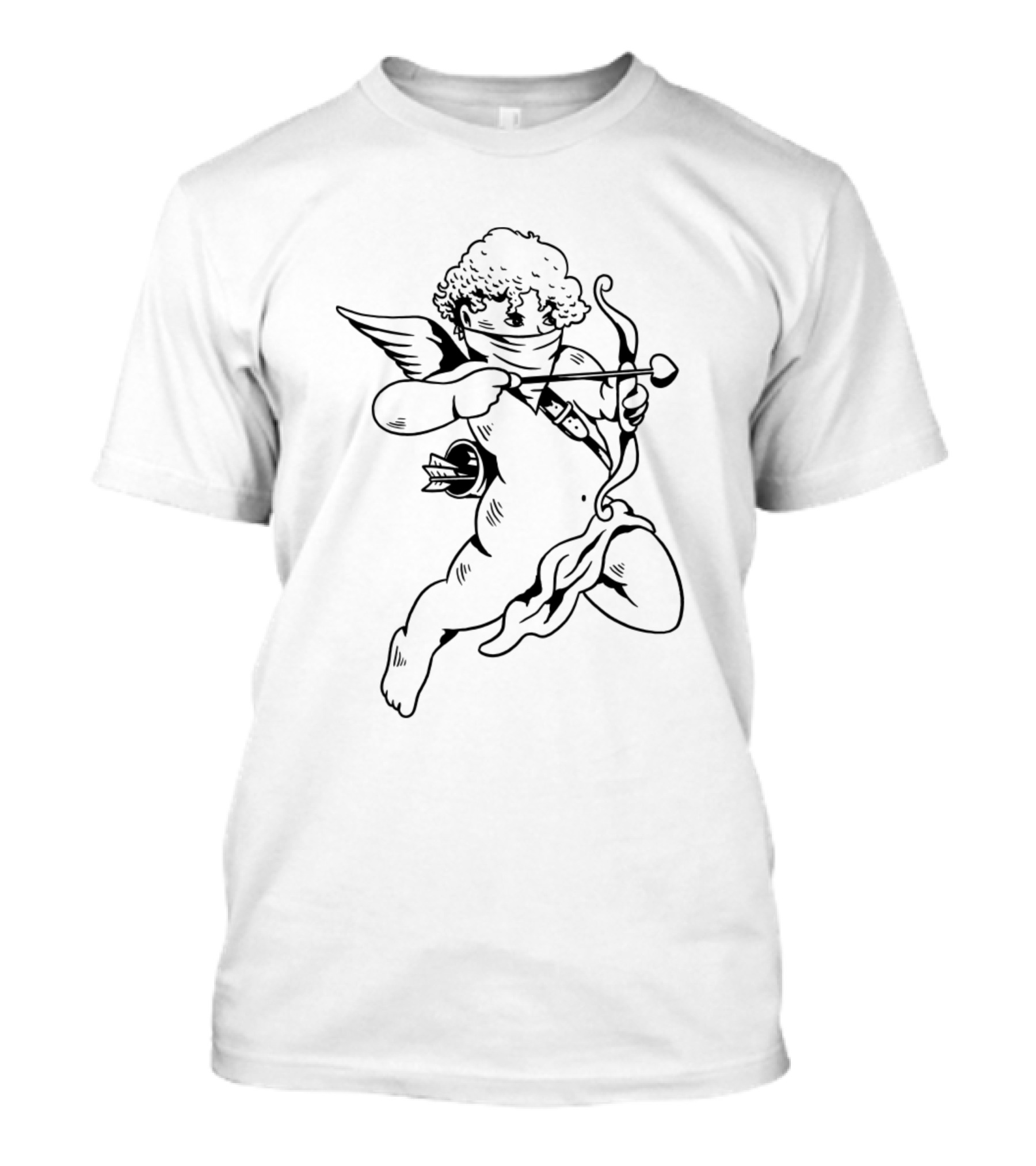 Cupid Bandana Valentine's Day Archery T-Shirt
