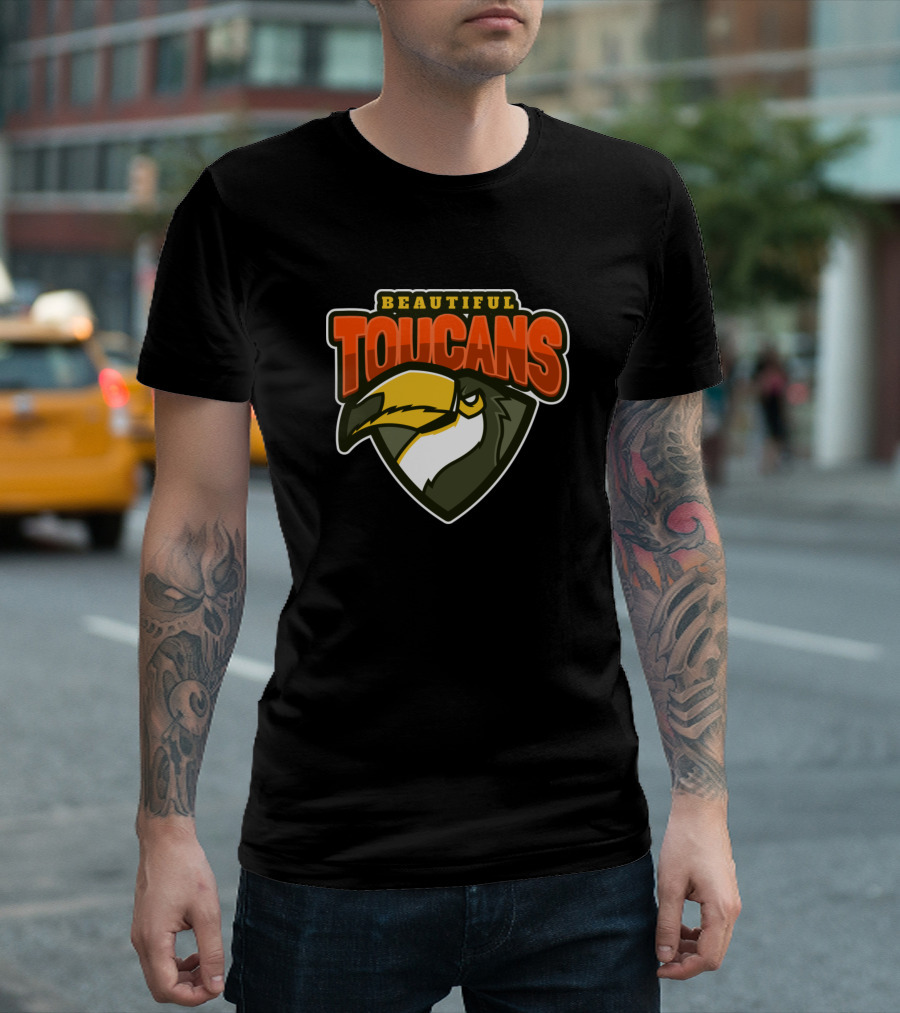 Beautiful Toucans Bold Vibrant T-Shirt