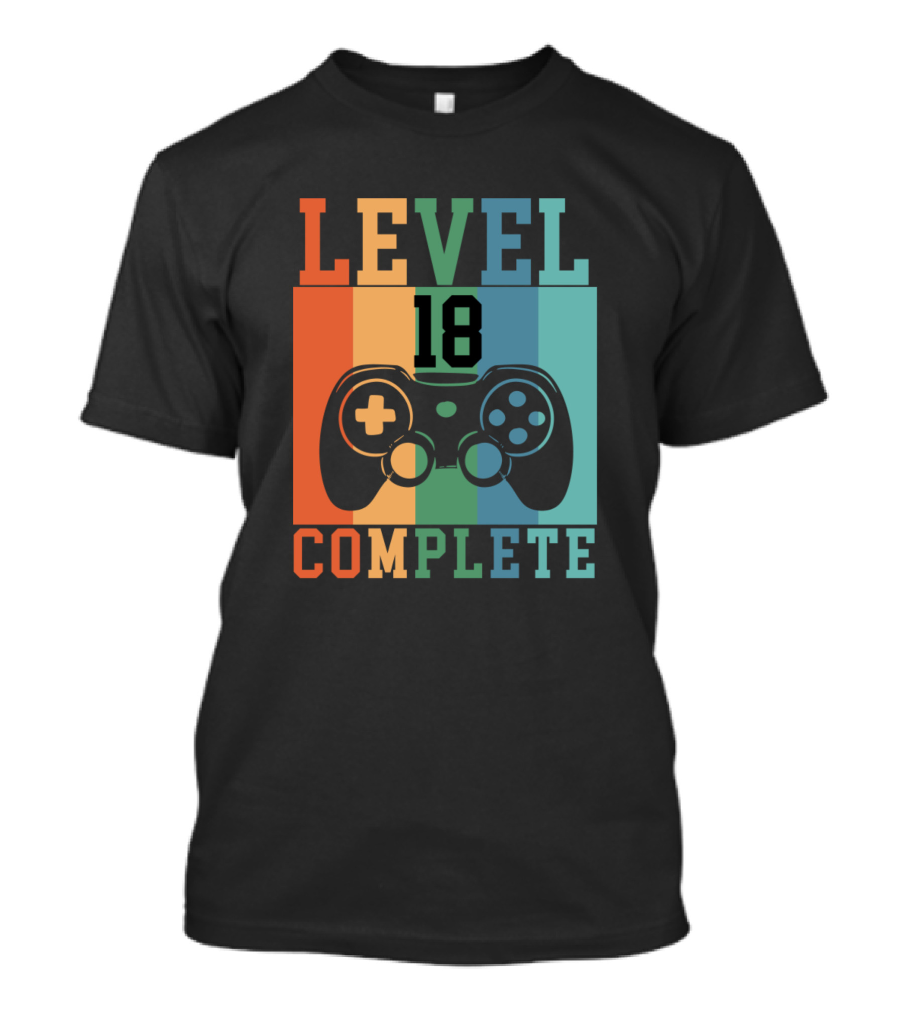 Level 18 Complete Gaming Birthday Celebration Controller T-Shirt