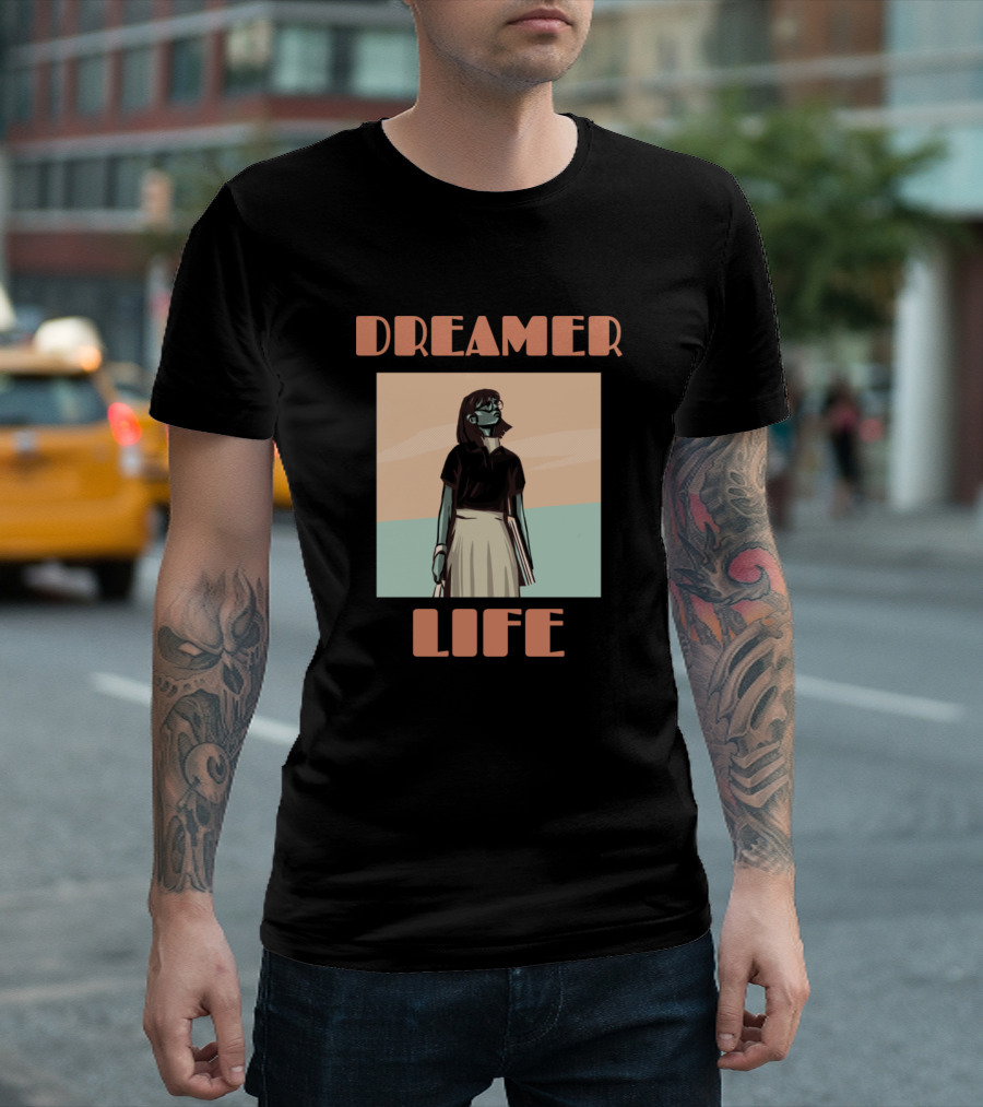 Dreamer Life Cute Girl T-Shirt
