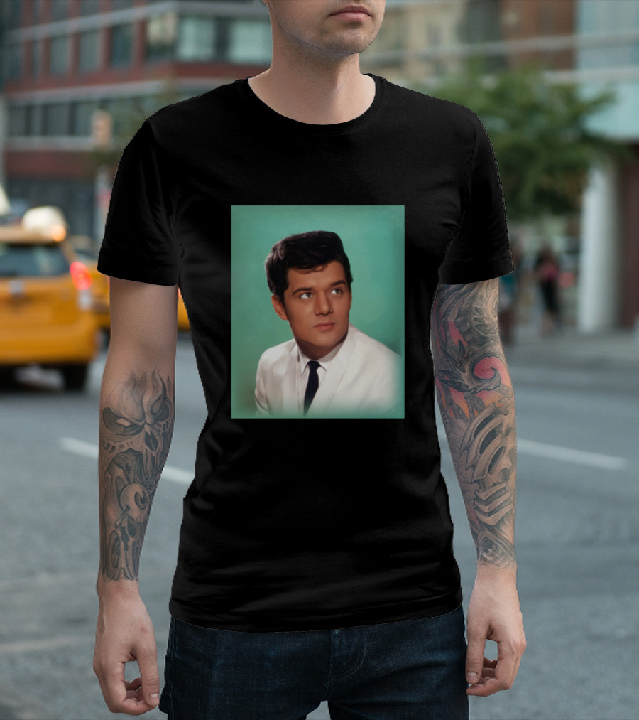 Eden Kane Vintage Portrait Music Legend T-Shirt