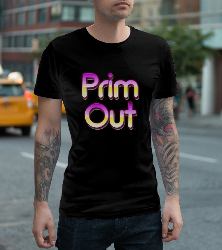 Prim Out Gradient T-Shirt