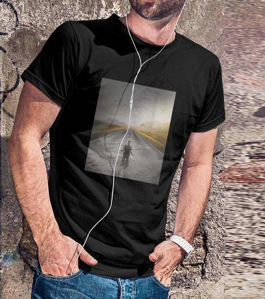 Swimming In Endless Road Illusion T-Shirt