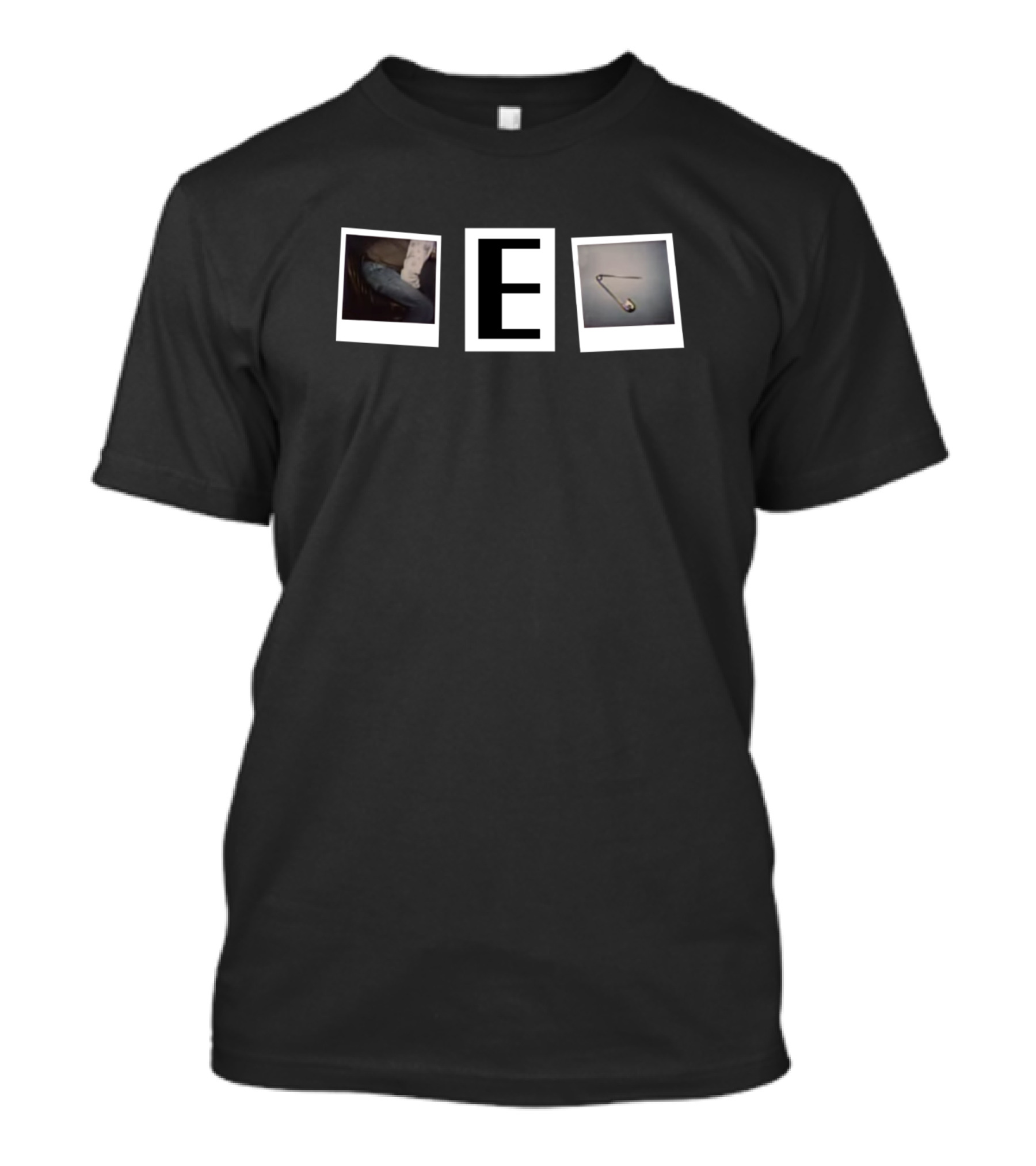 Cherry Point Yeezus Album Cover-Inspired Design With Polaroid Elements T-Shirt