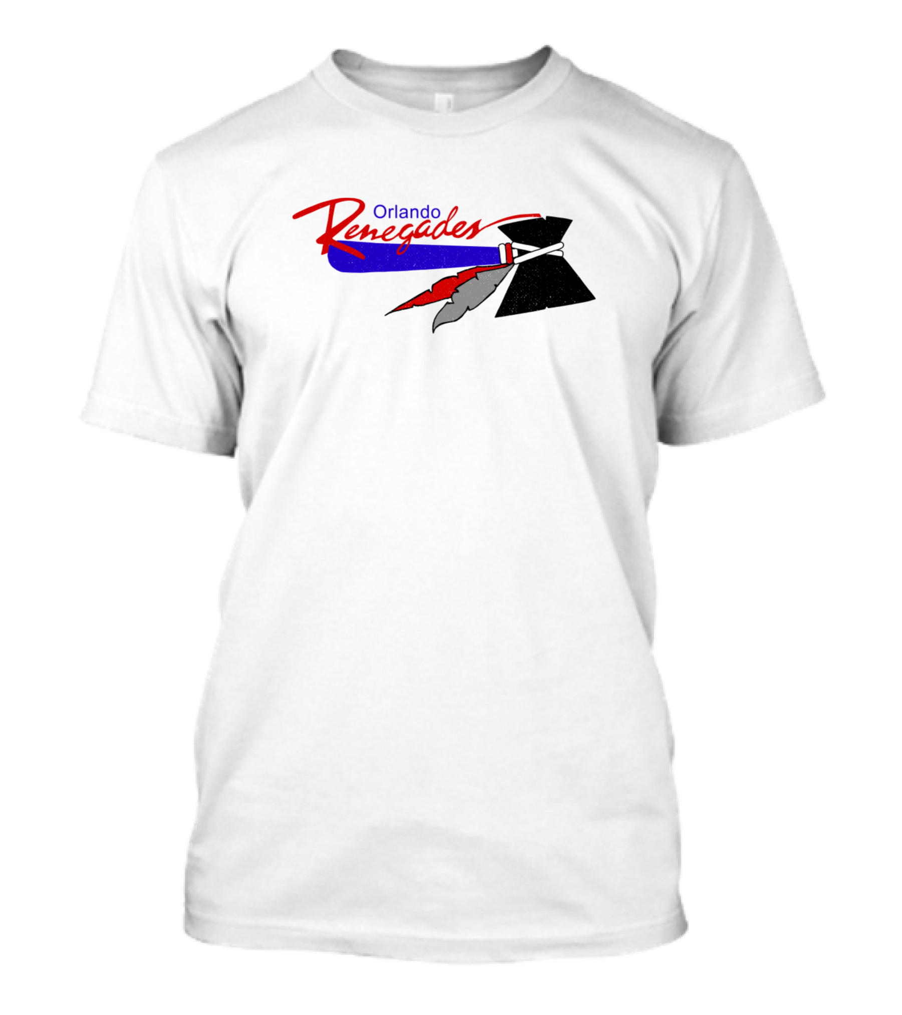 Orlando Renegades USFL Football Team Logo 1985 Defunct Franchise T-Shirt