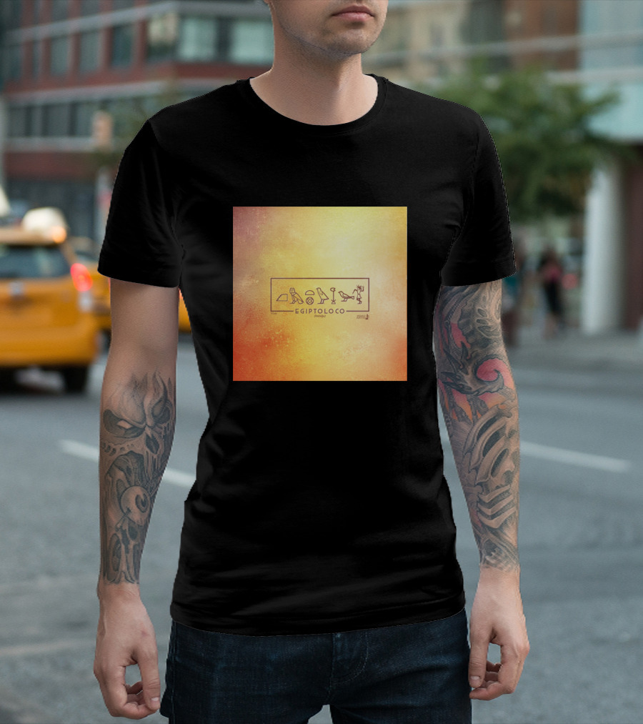 Egiptoloco Para Amantes Del Antiguo Egipto Hieroglyphic T-Shirt