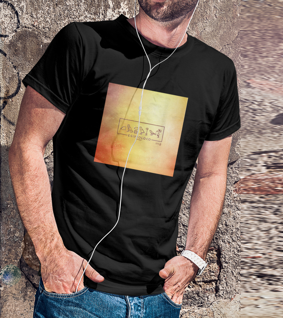 Egiptoloco Para Amantes Del Antiguo Egipto Hieroglyphic T-Shirt