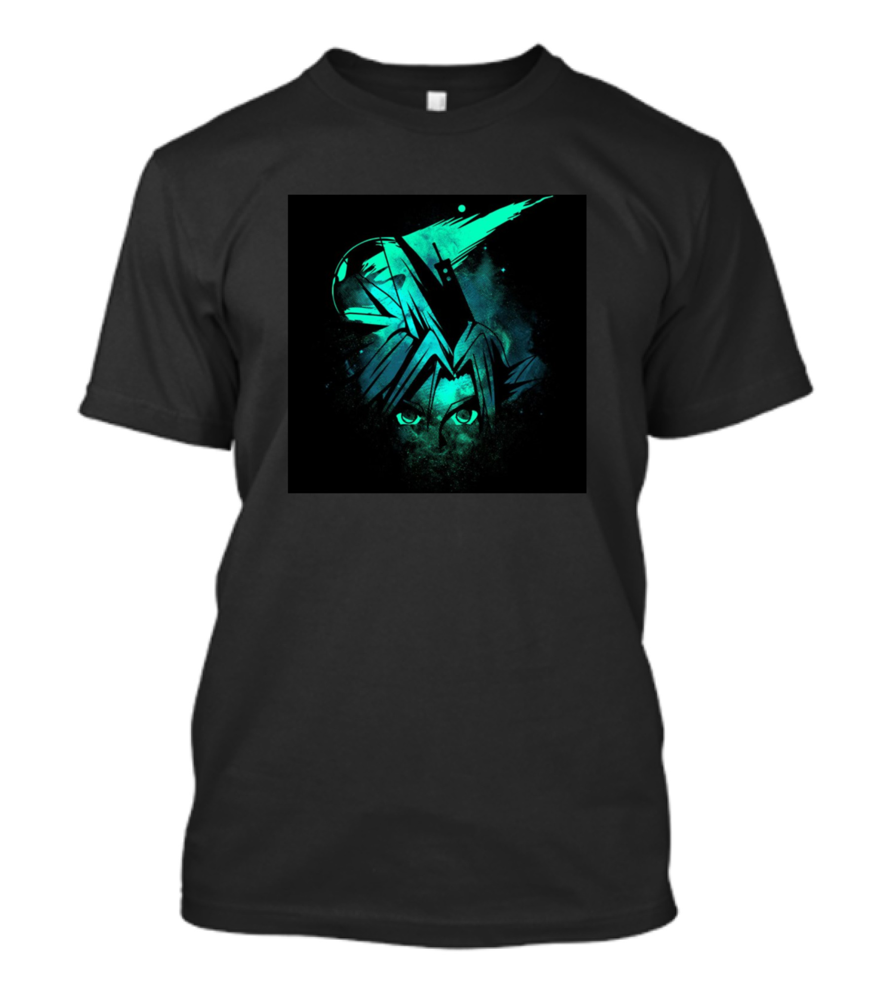 Final Fantasy VII Cloud Strife Iconic Buster Sword T-Shirt