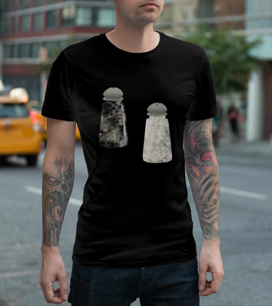 Salt And Pepper Shakers Vintage Rustic Aesthetic T-Shirt