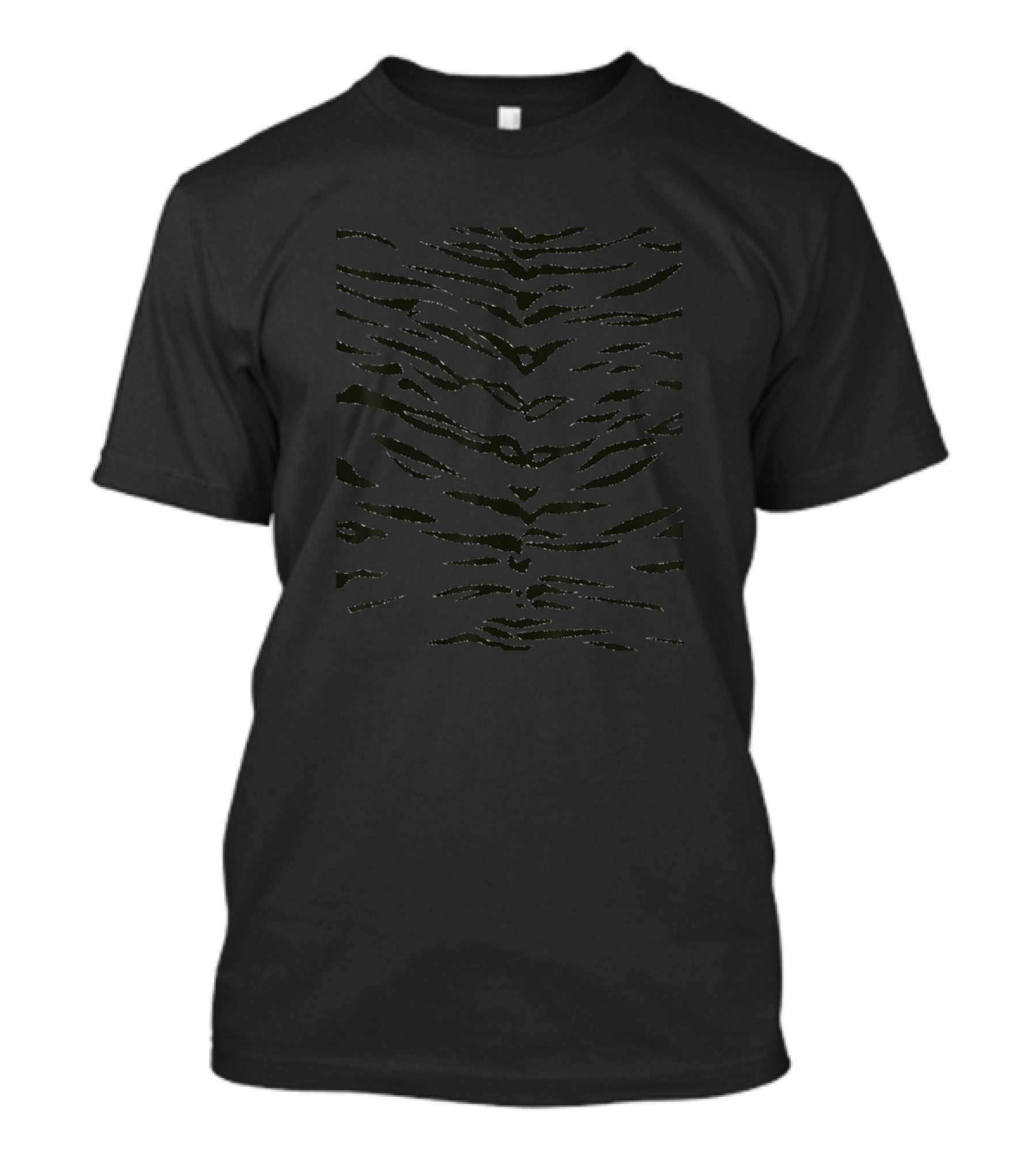 Tiger Print Stripes Cute Halloween T-Shirt