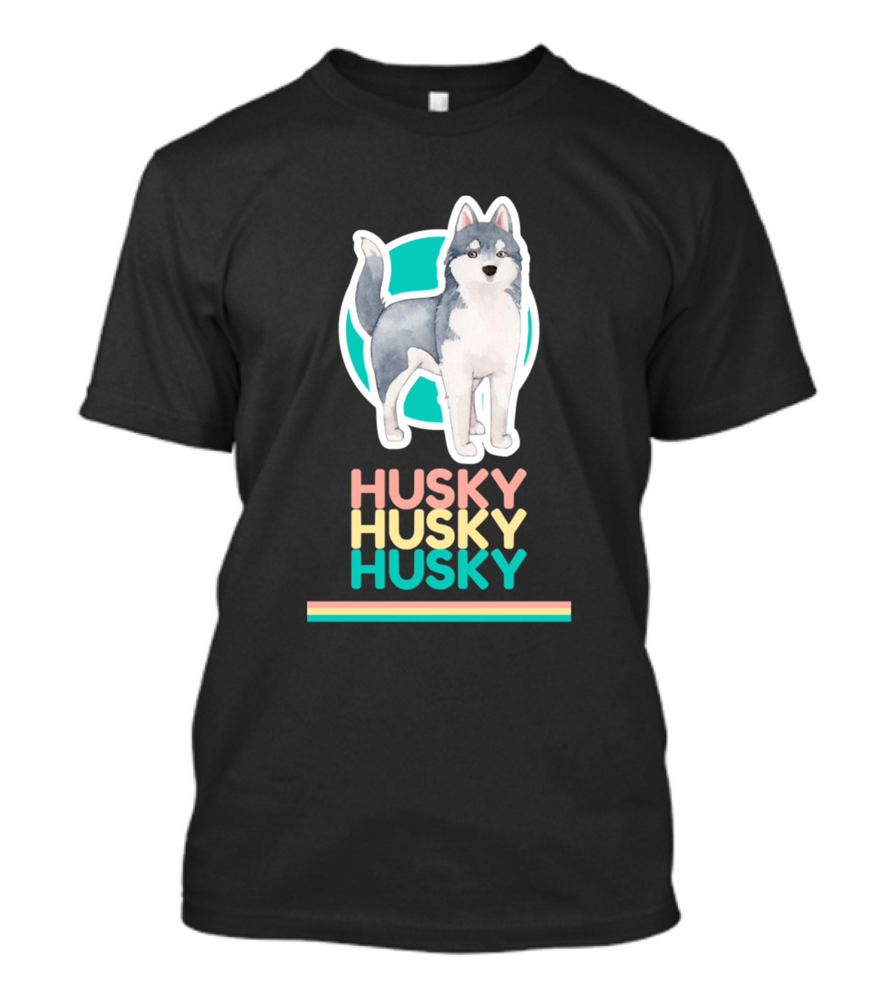 Husky Husky Husky Cute Dog T-Shirt