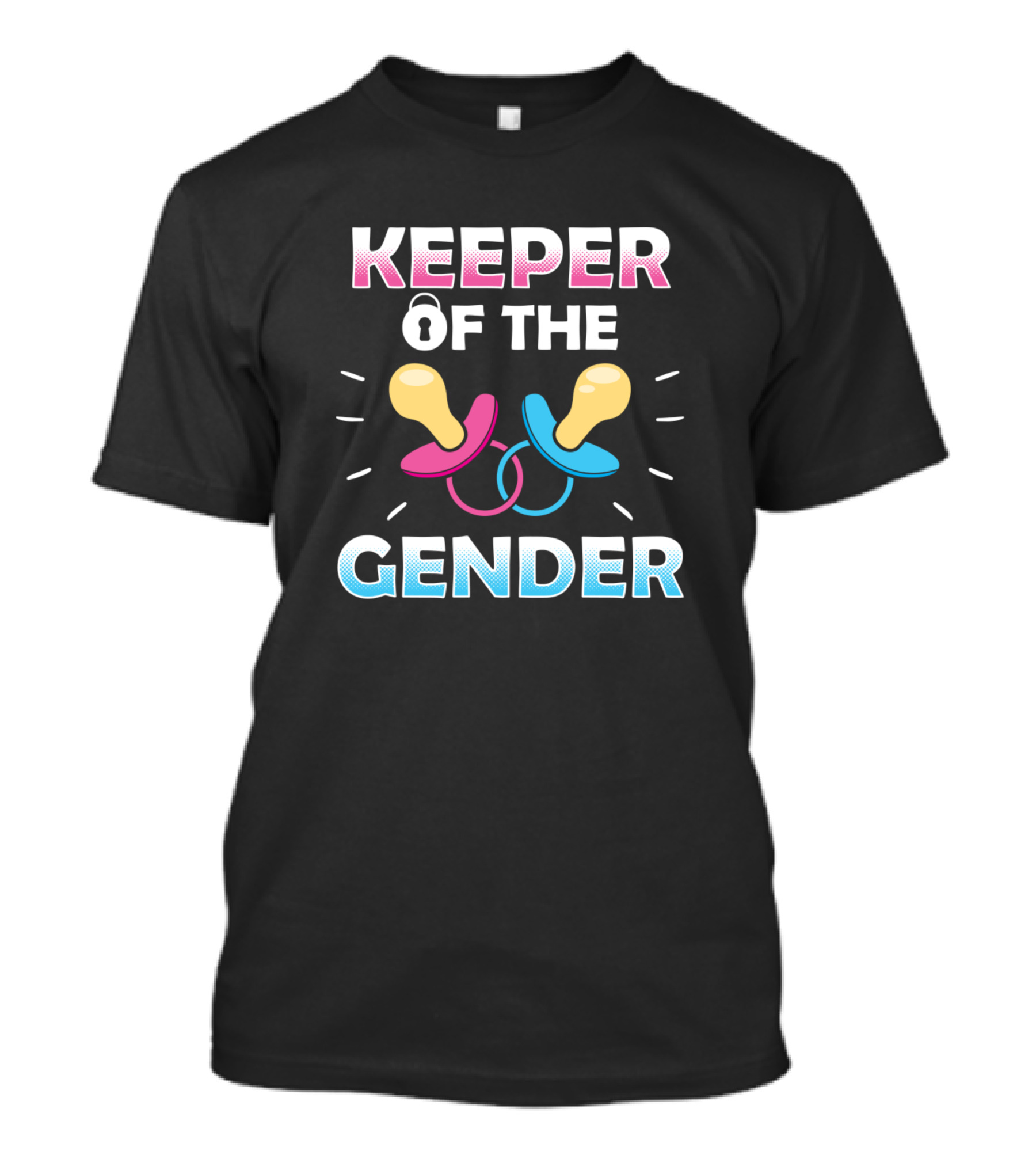 Keeper Of The Gender Cute Pregnancy Announcement T-Shirt