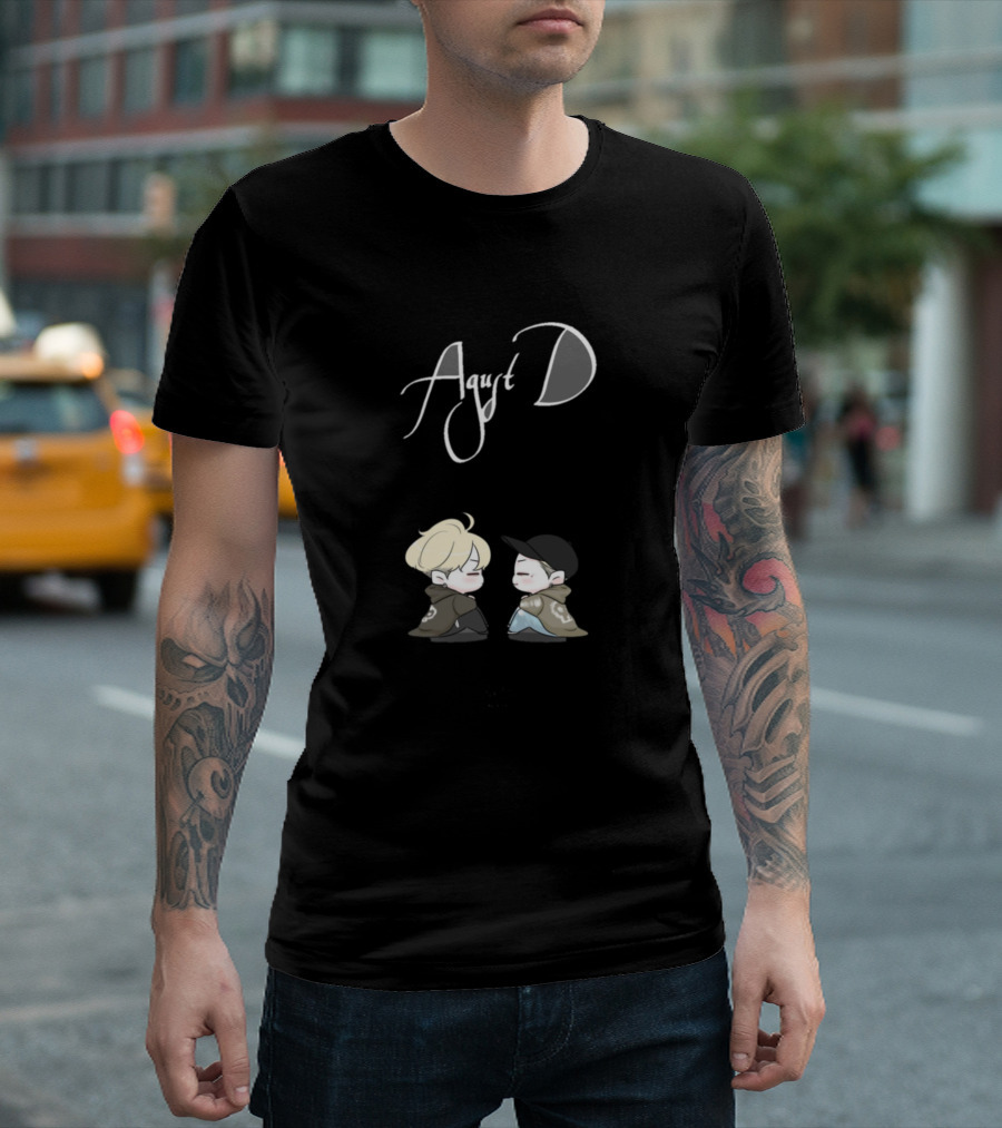 Agust D Suga Chibi Characters T-Shirt