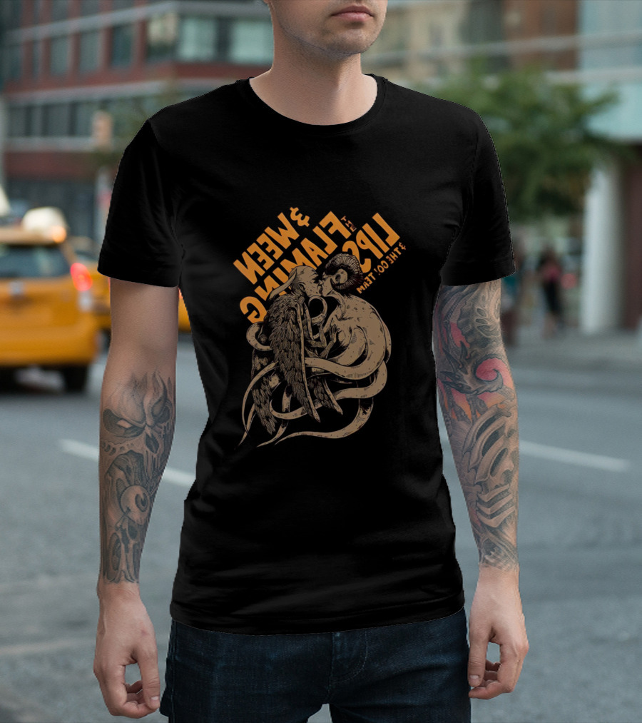 WEEN and The Flaming Lips The Goo Team T-Shirt
