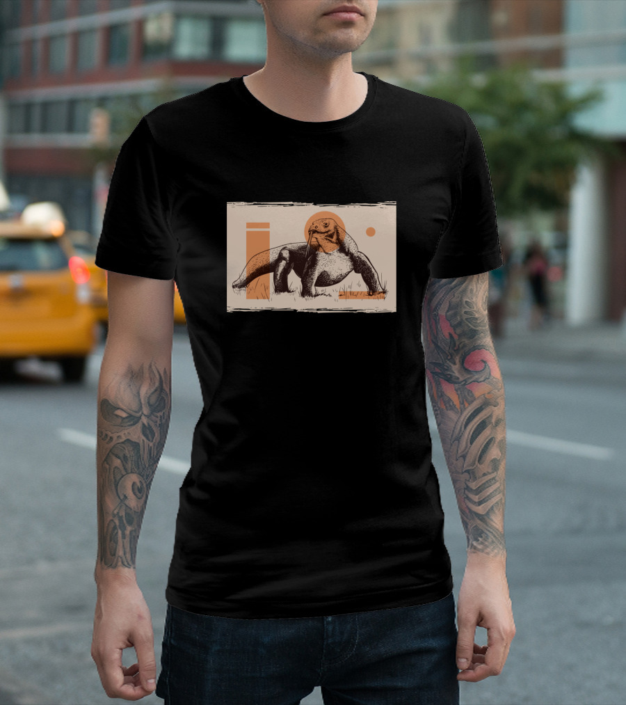 Komodo Dragon Sunburst T-Shirt