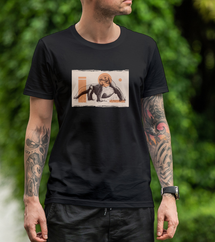 Komodo Dragon Sunburst T-Shirt