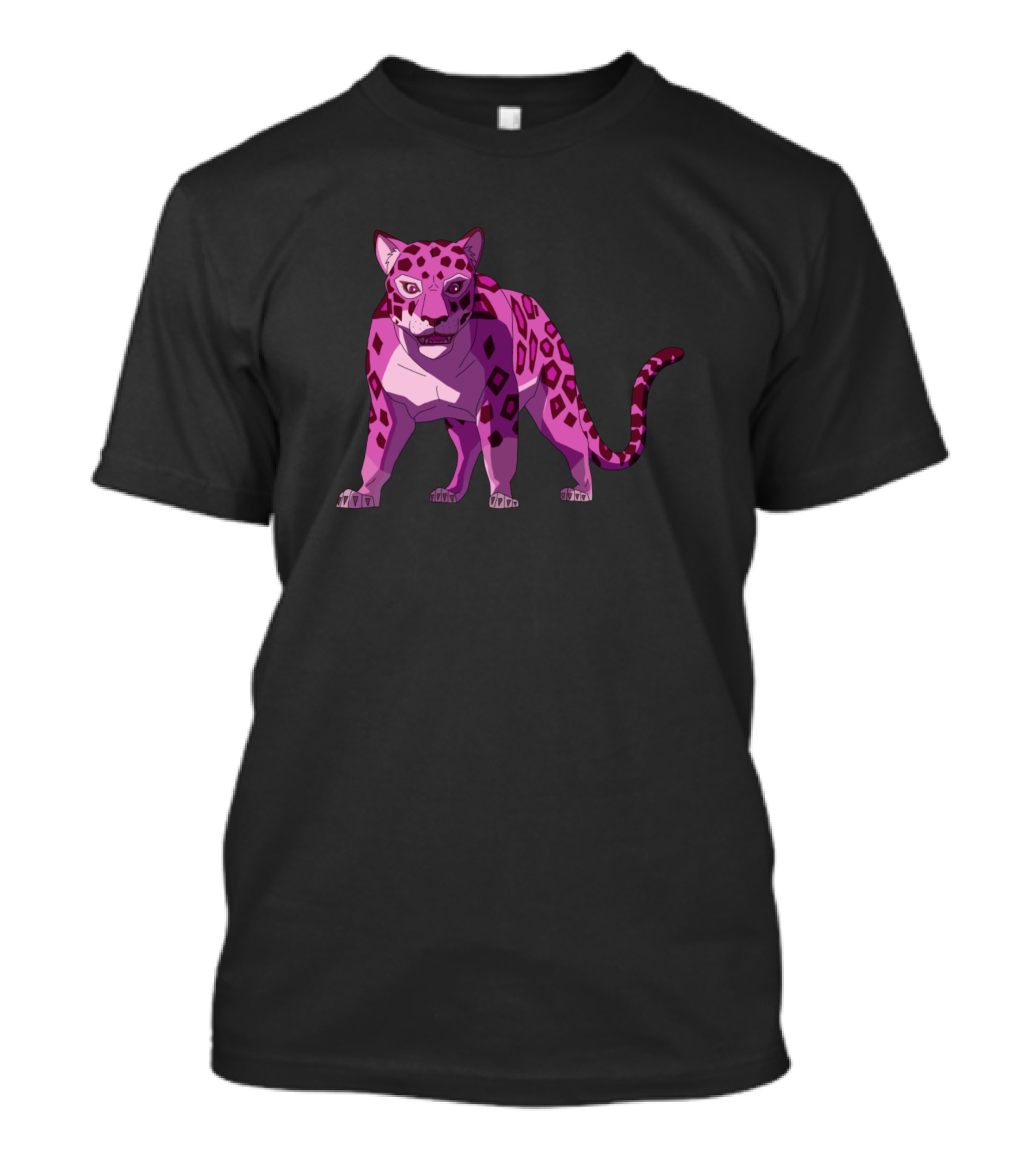 Mega Jaguar Kipo And The Age Of Wonderbeasts Pink Leopard T-Shirt