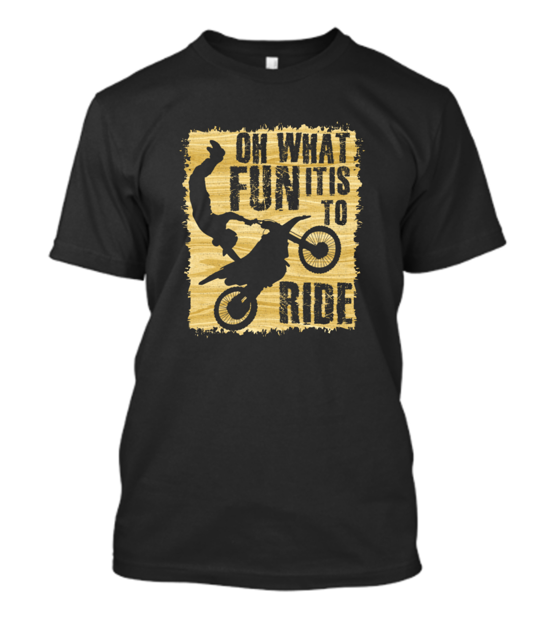 Oh What Fun It Is To Ride Motocross Dirt Bike Adventure T-Shirt
