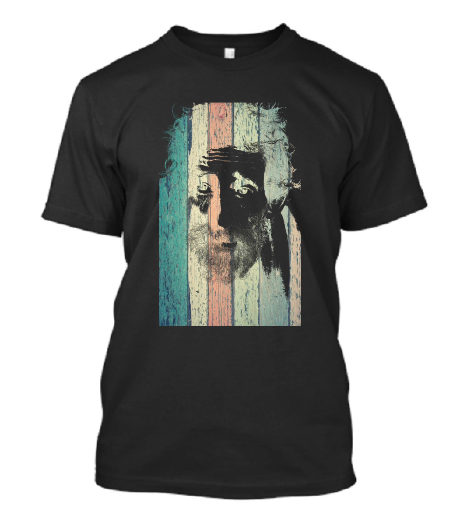 Oldman Striped Vintage T-Shirt