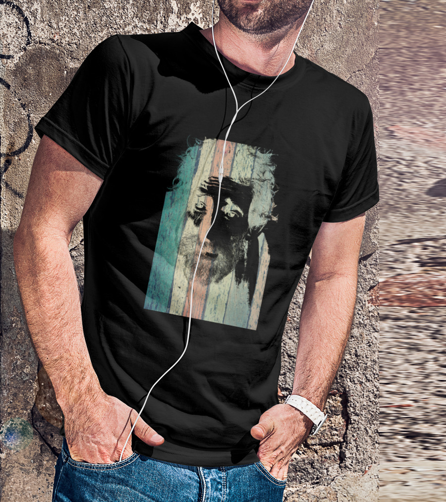 Oldman Striped Vintage T-Shirt