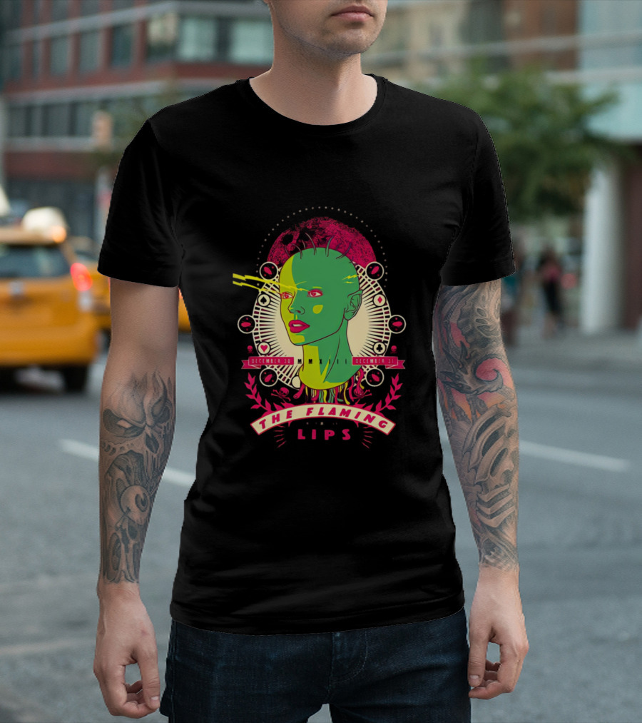 The Flaming Lips December 30-31 Psychedelic T-Shirt