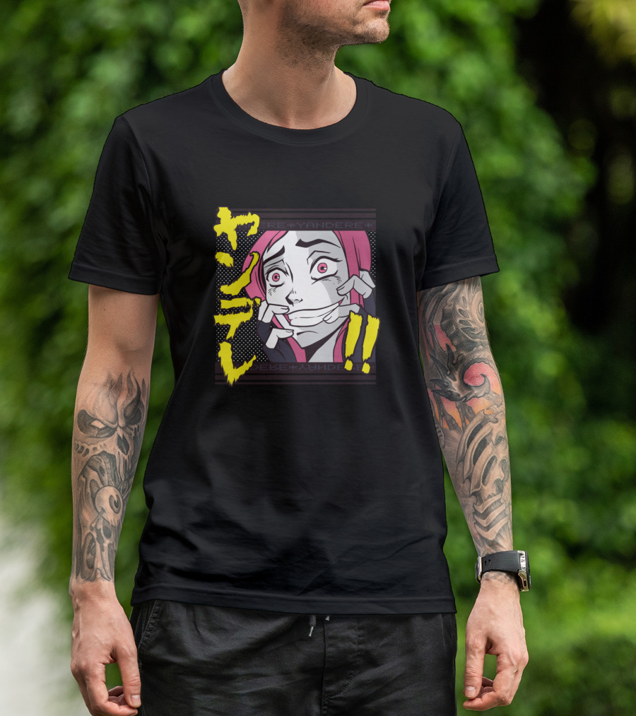 Yandere Girl Anime T-Shirt