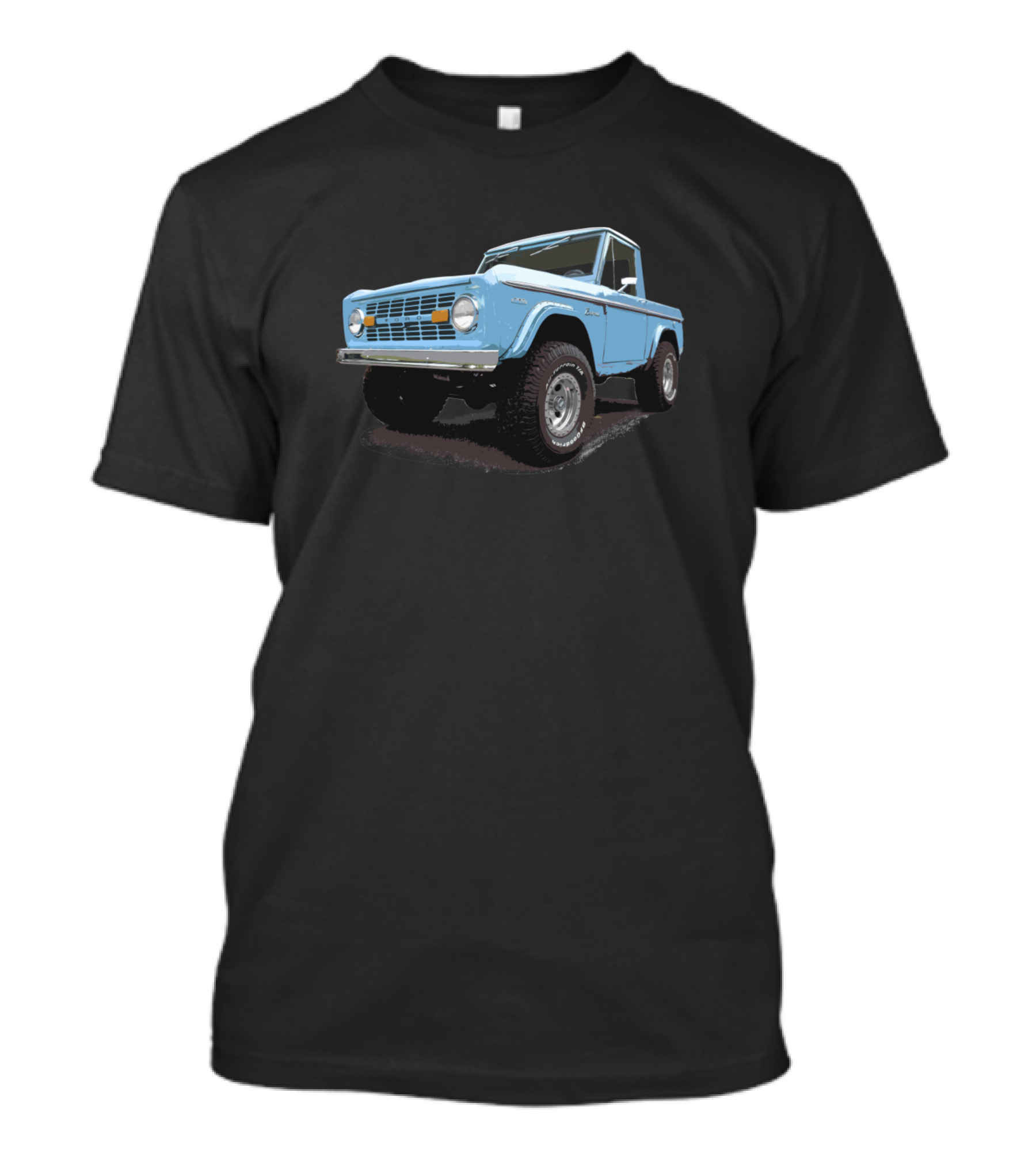 Ford Bronco Classic Blue T-Shirt