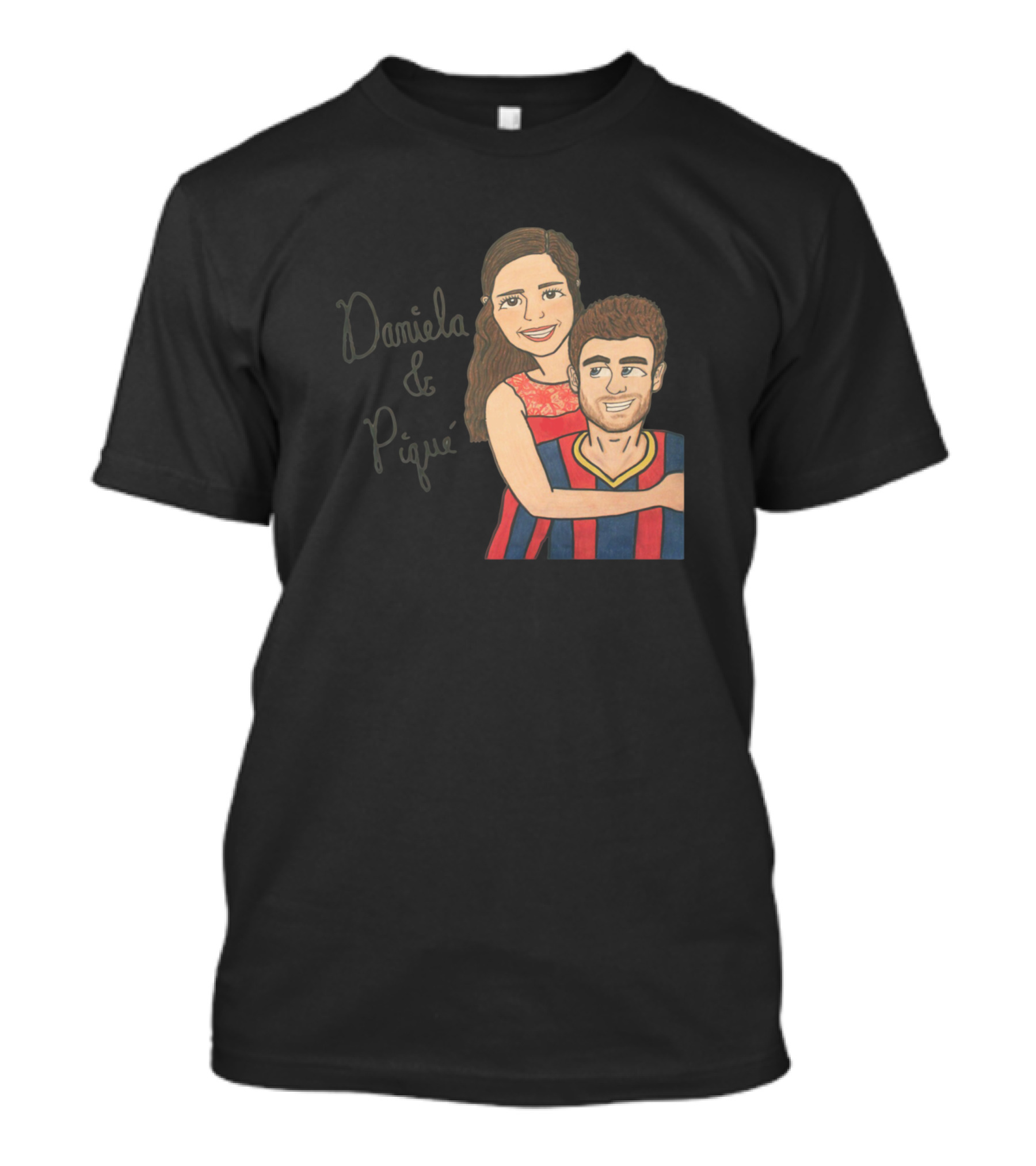 Daniela And Piqué T-Shirt
