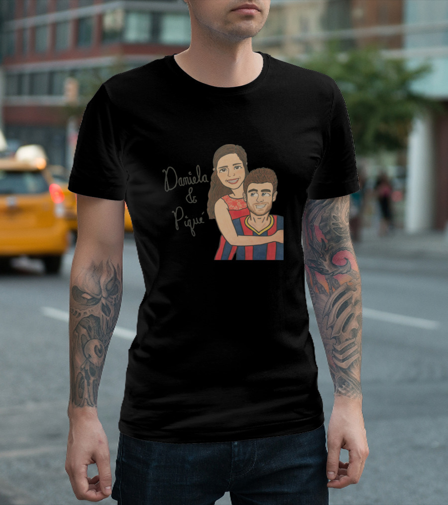 Daniela And Piqué T-Shirt