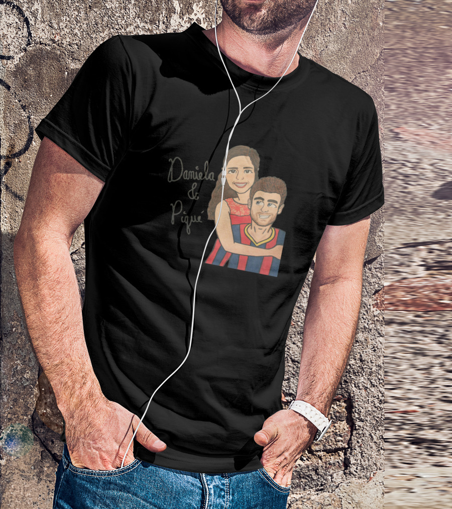 Daniela And Piqué T-Shirt