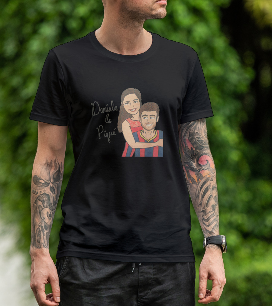 Daniela And Piqué T-Shirt