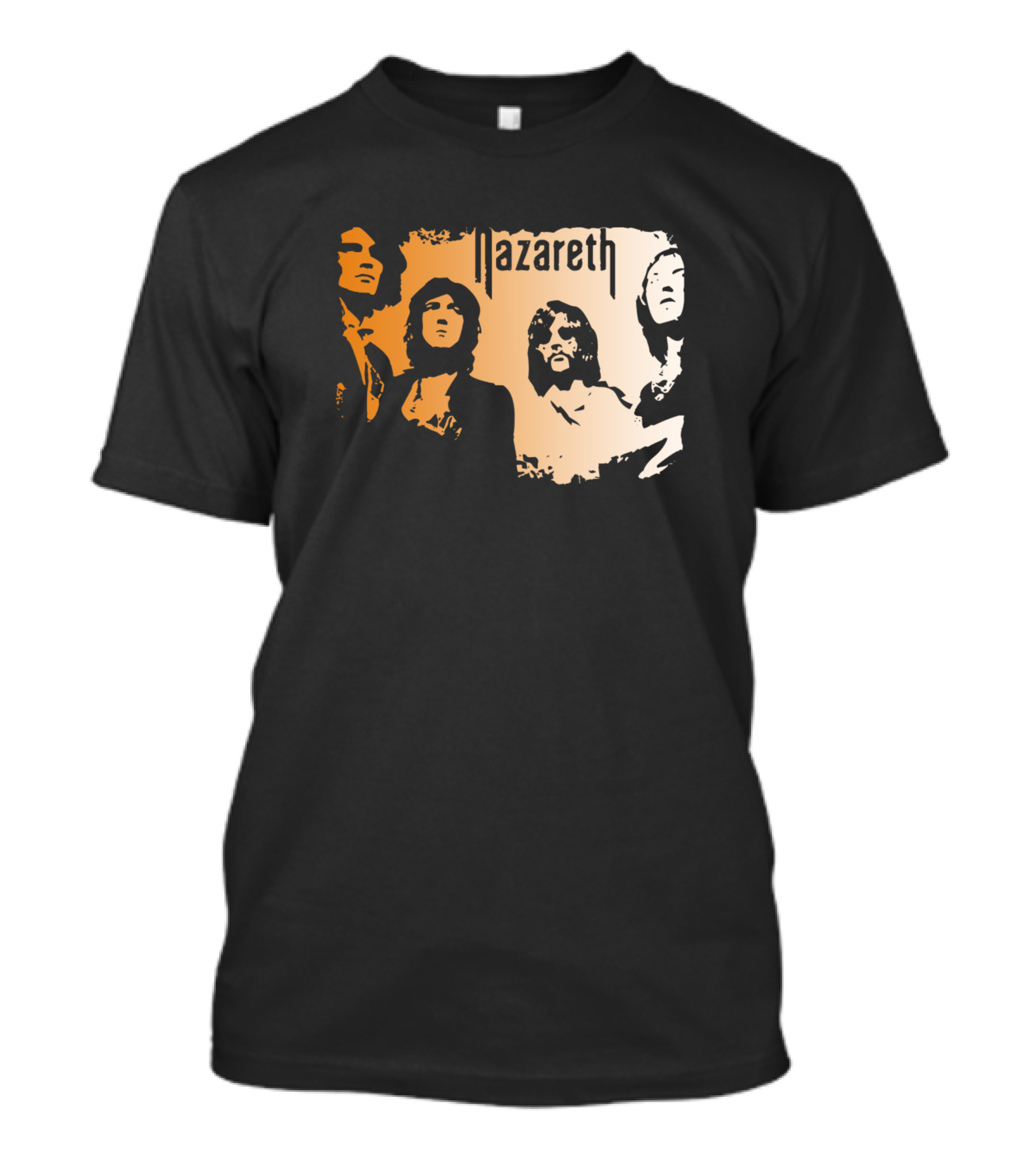 Nazareth Band Vintage Style Group T-Shirt