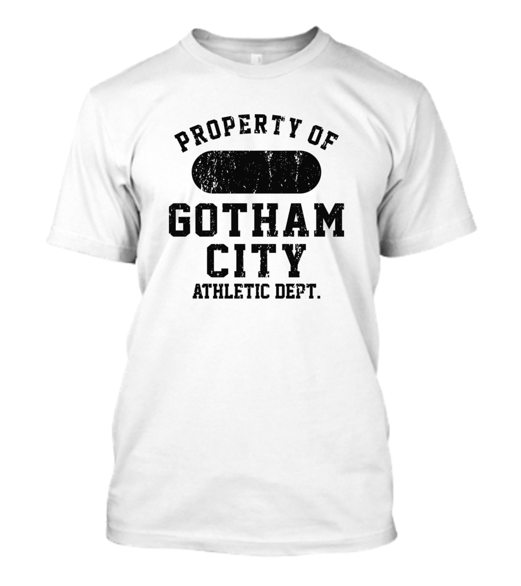 Property Of Gotham City Athletic Dept T-Shirt