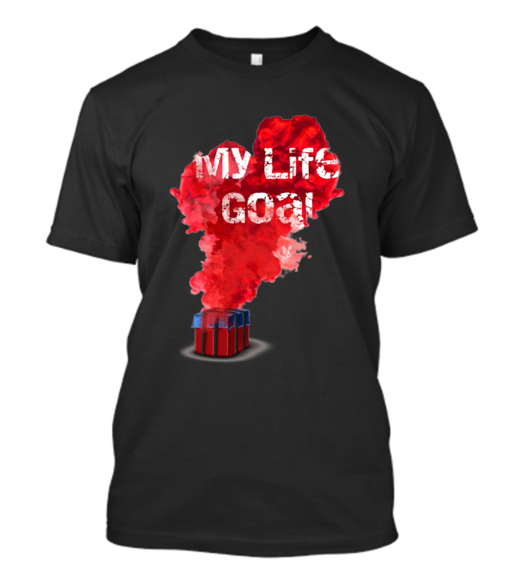 My Life Goal PUBG Mobile Care Package T-Shirt