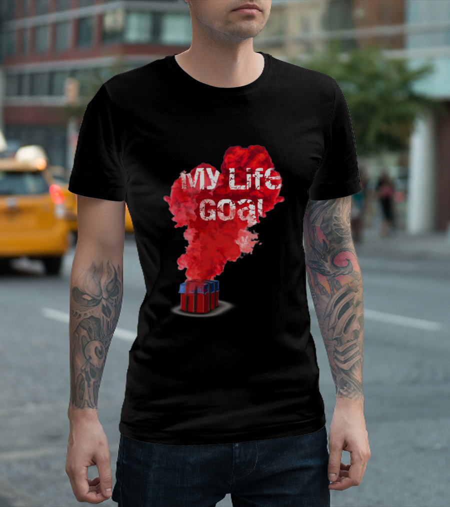 My Life Goal PUBG Mobile Care Package T-Shirt