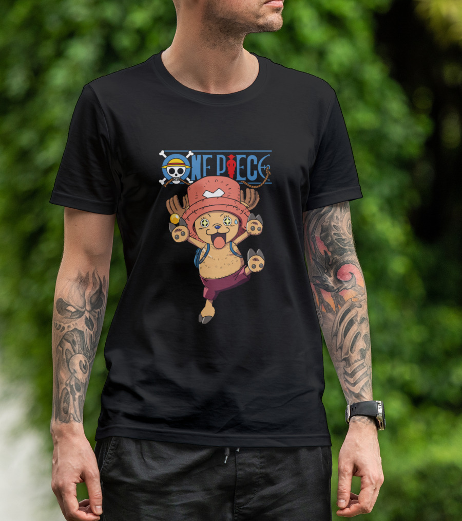One Piece Tony Tony Chopper Anime Character Pirate T-Shirt