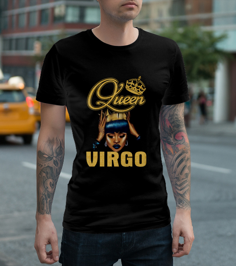 Queen Virgo Crowned Beauty T-Shirt