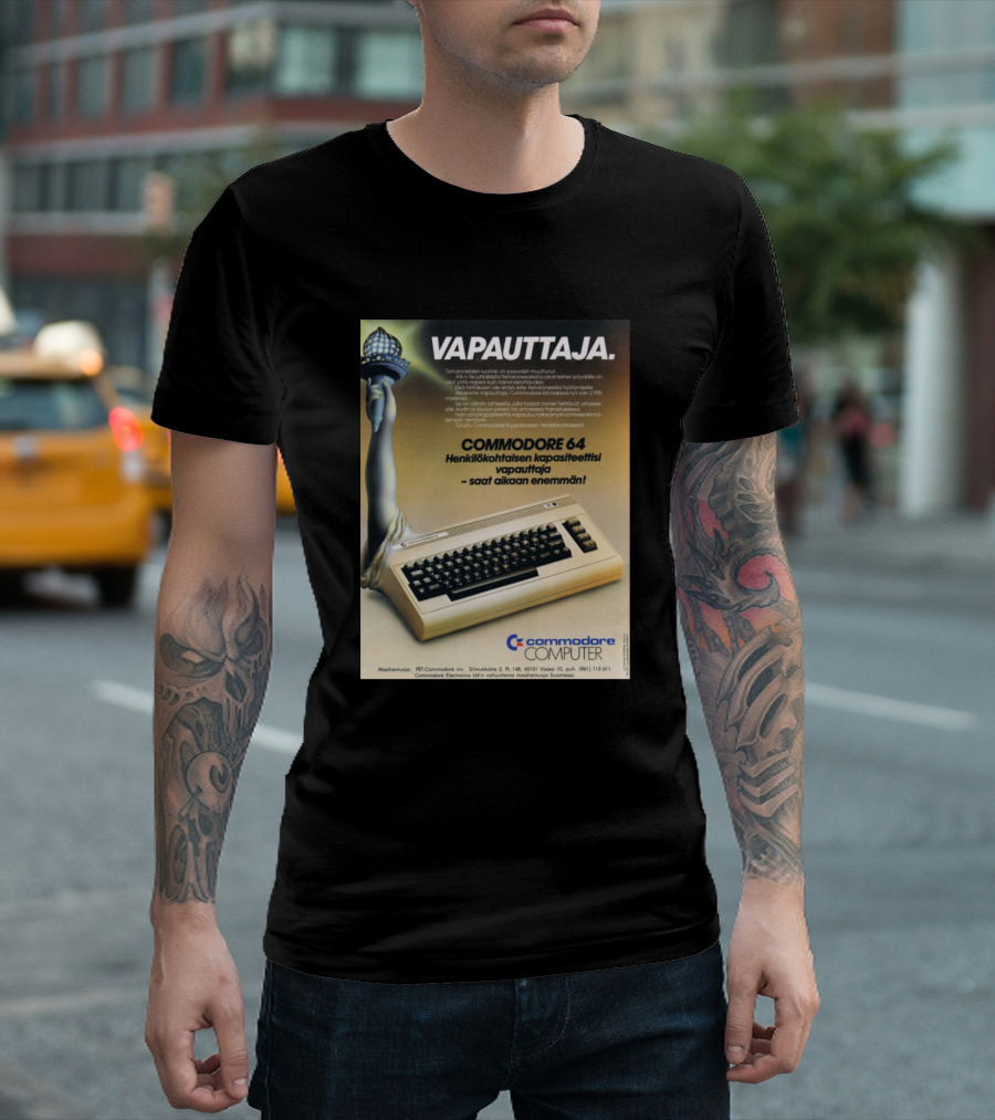 Vapauttaja Commodore 64 Henkilökohtaisen Kapasiteettisi T-Shirt