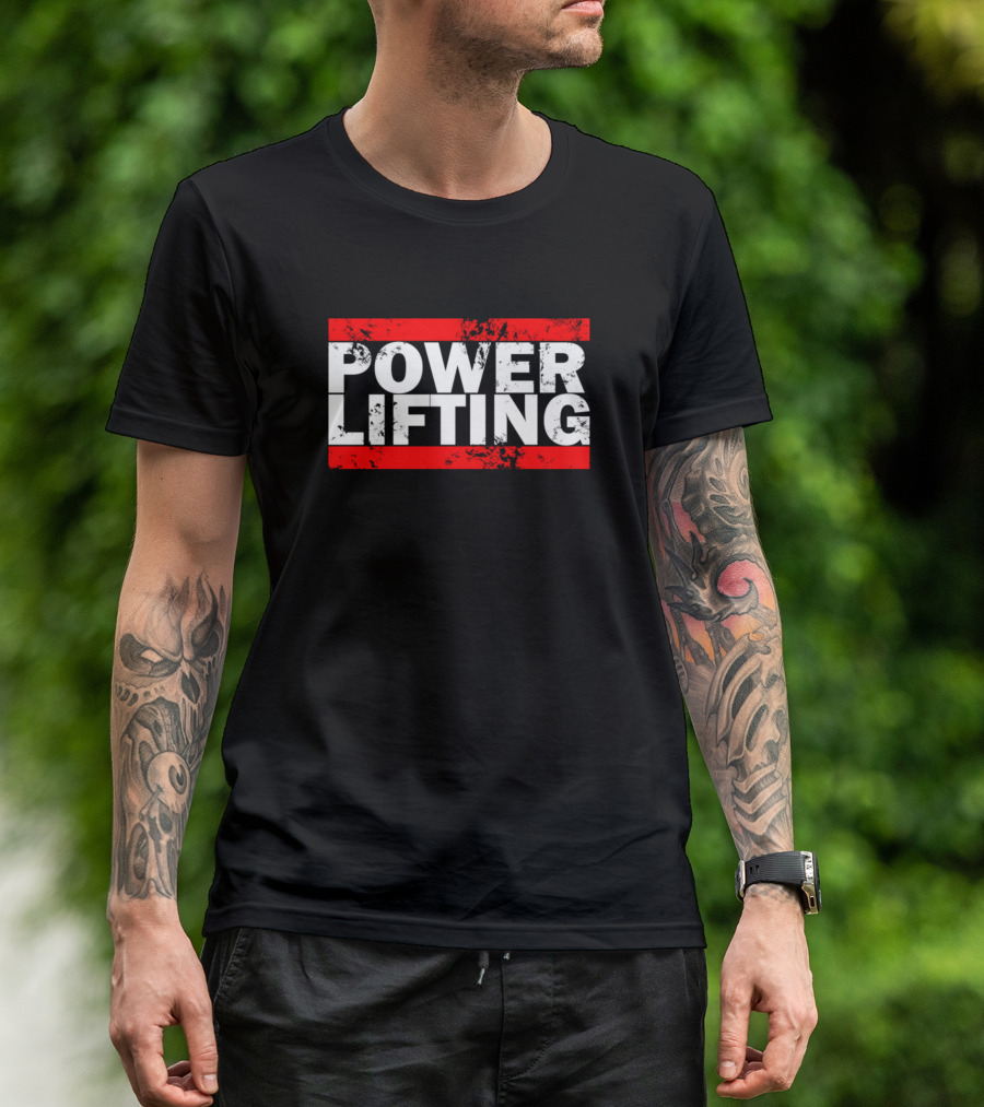 Power Lifting Strength Training T-Shirt