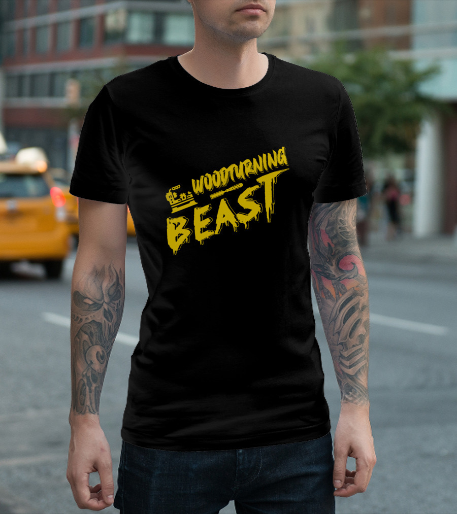 Woodturning Beast Craft Tools T-Shirt