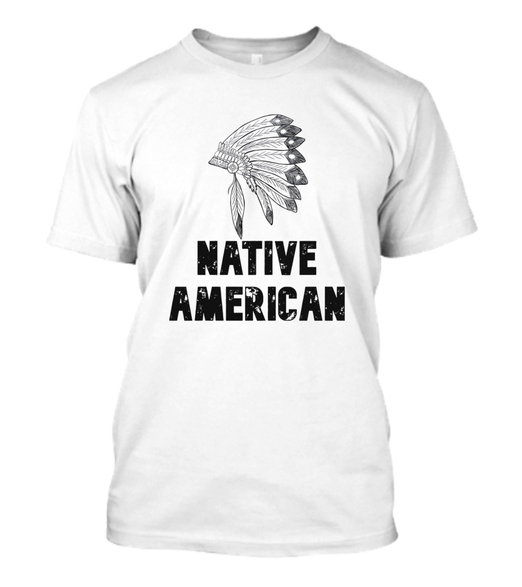 Native American Headdress T-Shirt